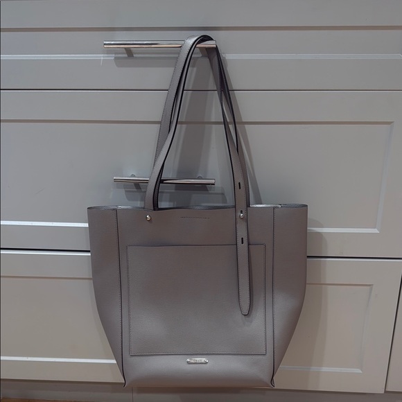 Rebecca Minkoff Gray Tote Bag - Picture 1 of 9